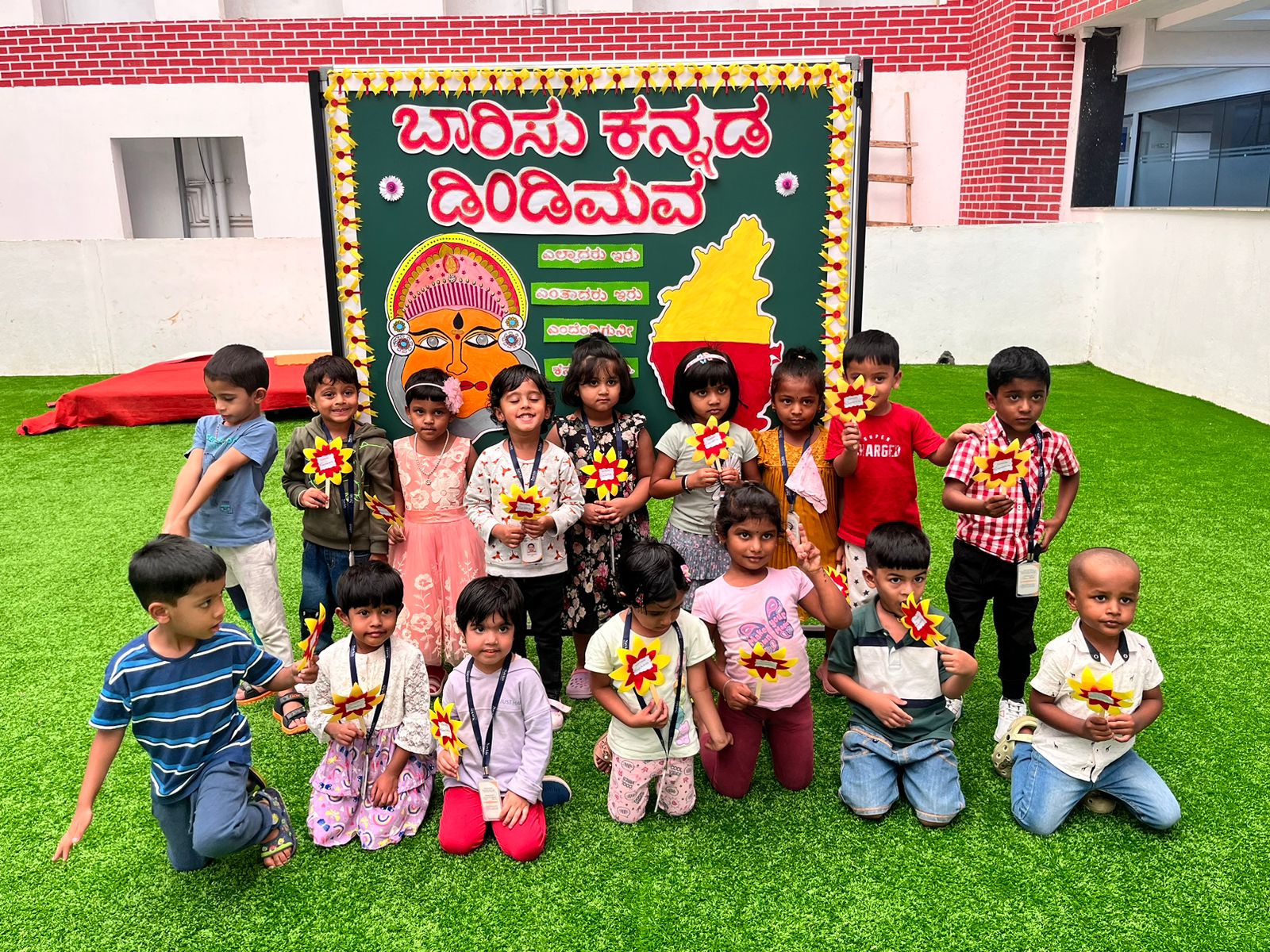 Picture during kannada_rajyostava