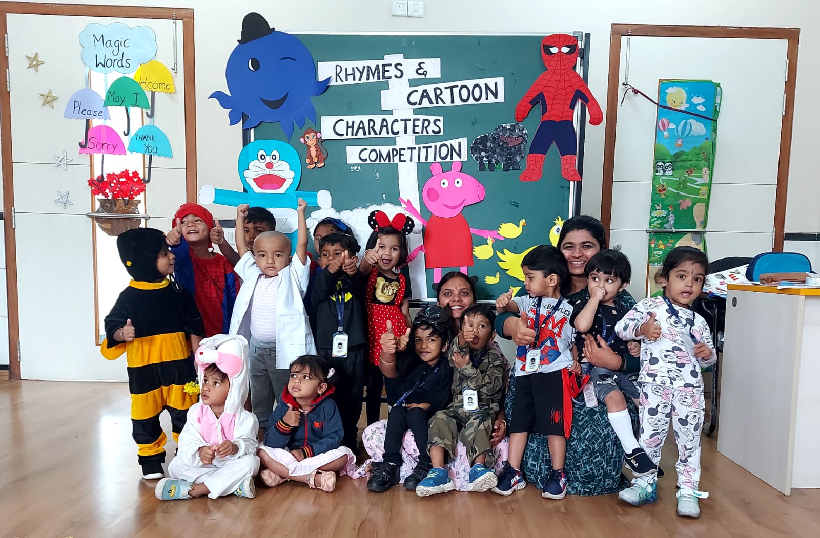 rhymes_cartoon image of navkis kids