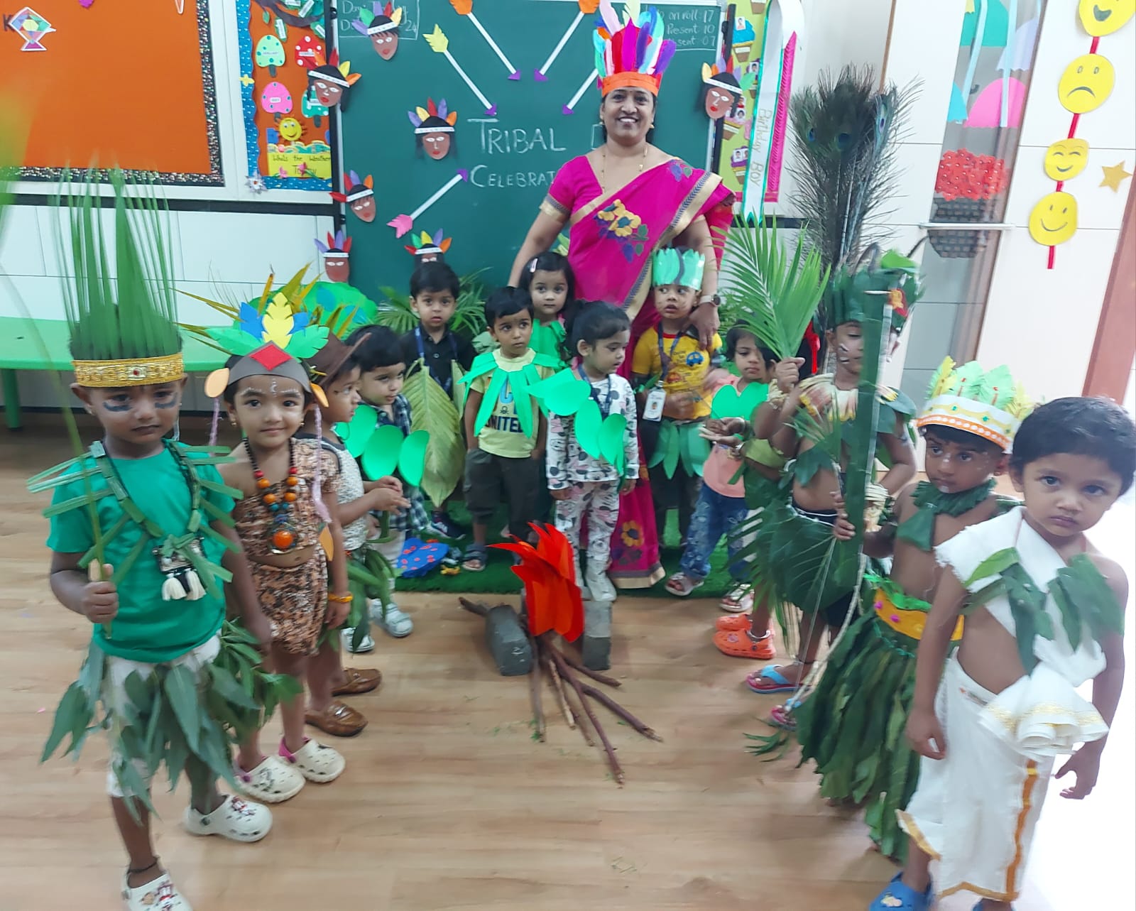 tribal-day celebration by navkis kids
